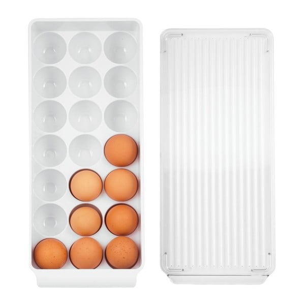 Olu uzglabāšanas kaste iDesign Fridge Egg Large-image-4