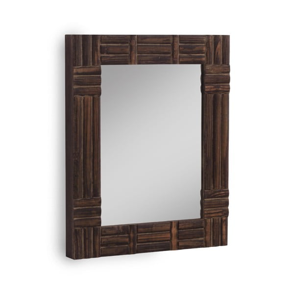 Brūns sienas spogulis "Zoss", 57 x 70 cm