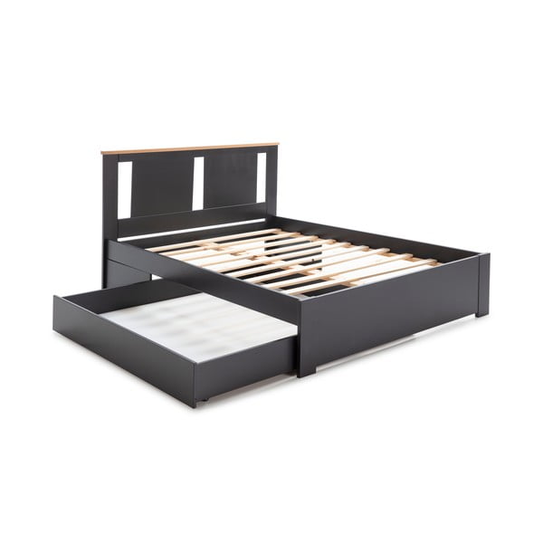 Antracīta pelēka atvilktne 137 x 147 cm Enara – Marckeric-image-2