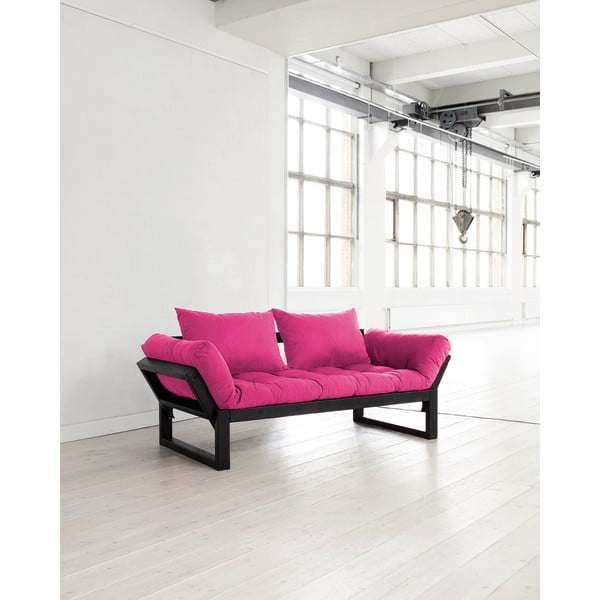 Dīvāns Karup Edge Black/Pink