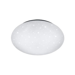 Balts LED griestu gaismeklis Trio Putz, diametrs 40 cm