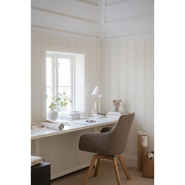 Bēši polsterēti ēdamistabas krēsli (2 gab.) Alison – Rowico-image-1