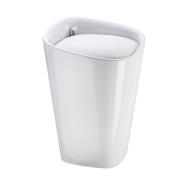 Balts veļas grozs un taburete vienā Wenko Candy, 20 l-image-2