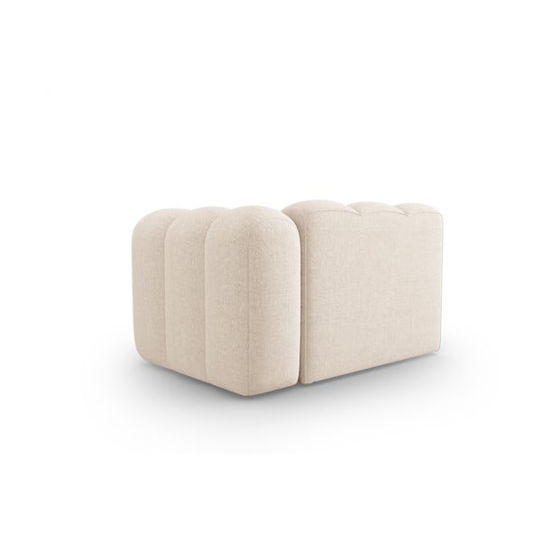 Krēmkrāsas modulārais dīvāns (ar labo stūri) Lupine – Micadoni Home-image-4