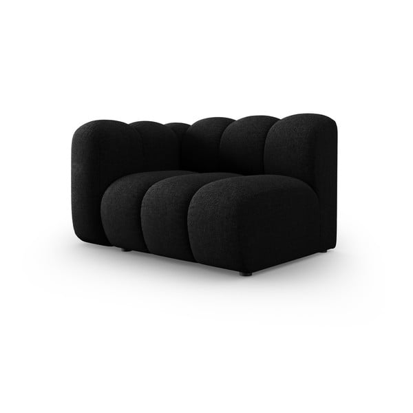 Melns/antracīta pelēks modulārais dīvāns (ar kreiso stūri) Lupine – Micadoni Home-image-1