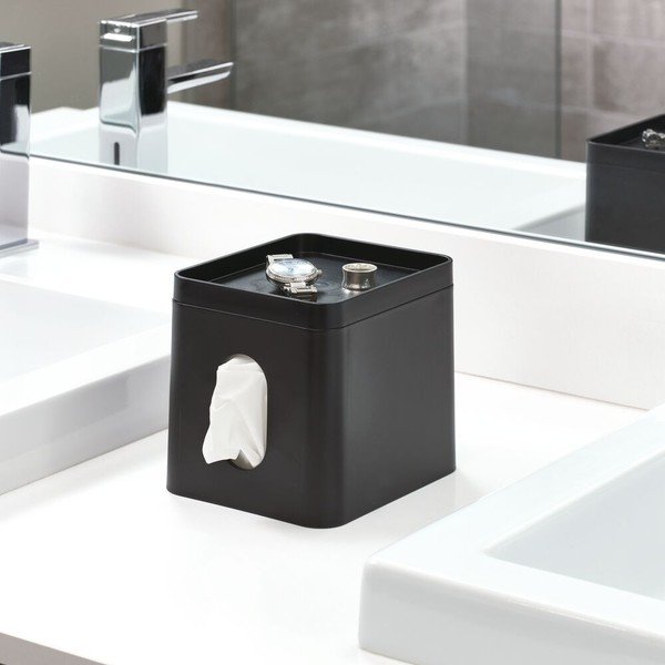 Melna kabatlakatiņu kaste iDesign Cade-image-1