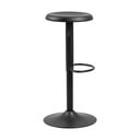 Melna metāla bāra taburete ar regulējamu augstumu (sēdekļa augstums 59 cm) Finch – Actona