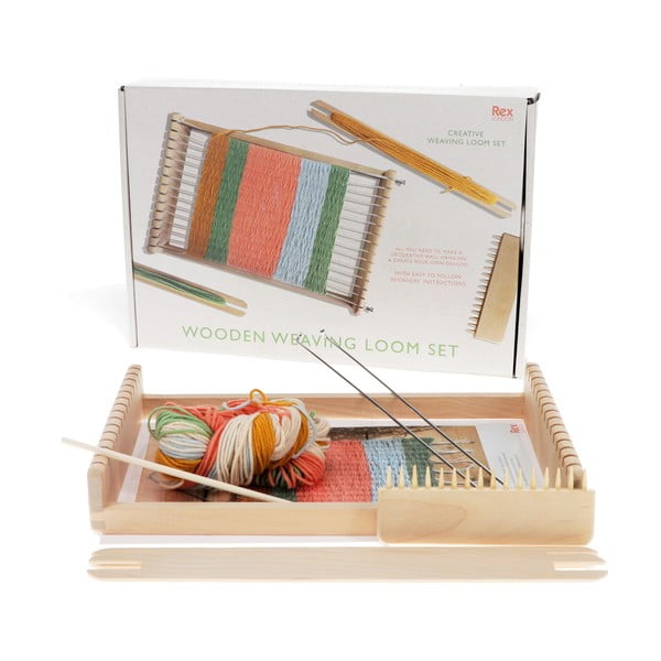 Radošais komplekts Weaving Loom Set – Rex London