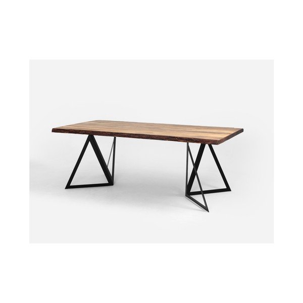Ēdamgalds ar priedes koka virsmu Custom Form Sherwood Dark, 240 x 100 cm-image-2