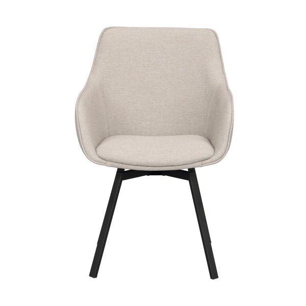 Bēši polsterēti ēdamistabas krēsli (2 gab.) Alison – Rowico-image-2