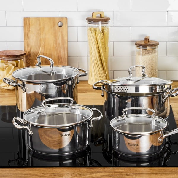 Nerūsējošā tērauda trauku komplekts (10 gab.) DUETTO+ G719SA55 – Tefal-image-3