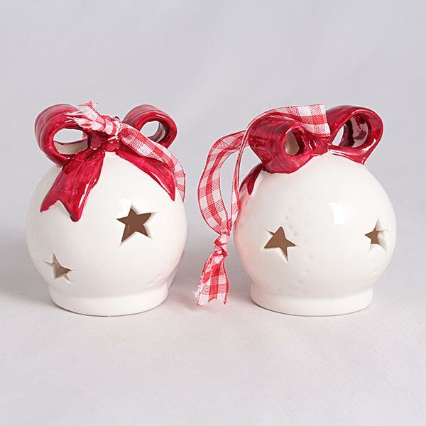 Porcelāna piekaramās bumbiņas I, 2 gab.-image-1
