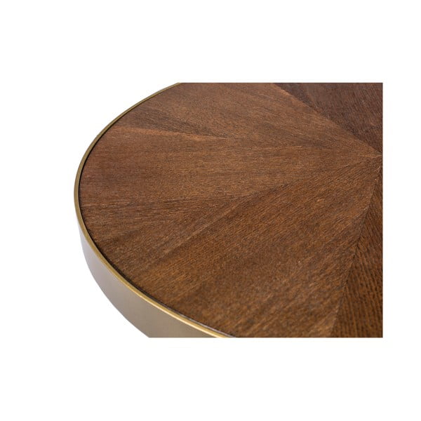 Ēdamgalds ar oškoka imitācijas galda virsmu 90x180 cm Denise – White Label-image-4