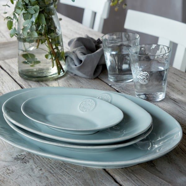 Tirkīza ovāls keramikas trauks Costa Nova Nova, 20 x 14,5 cm-image-1