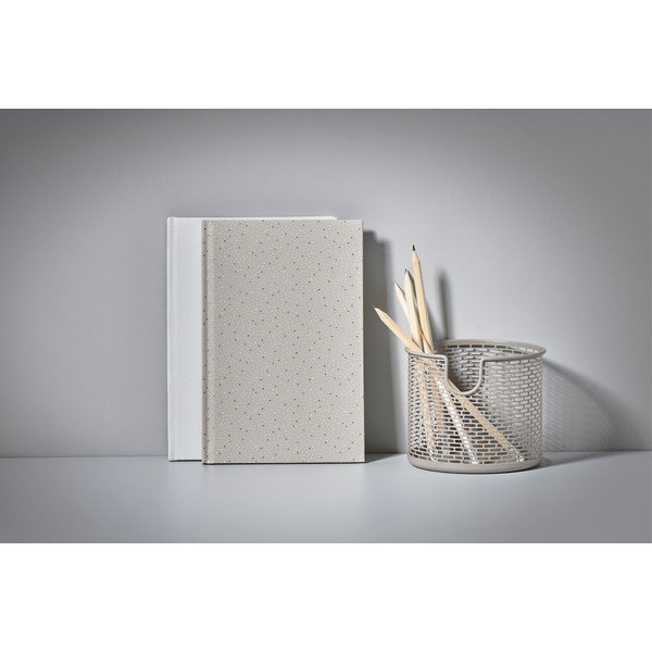 Pelēks metāla uzglabāšanas grozs Zone Inu, ø 10 cm-image-1