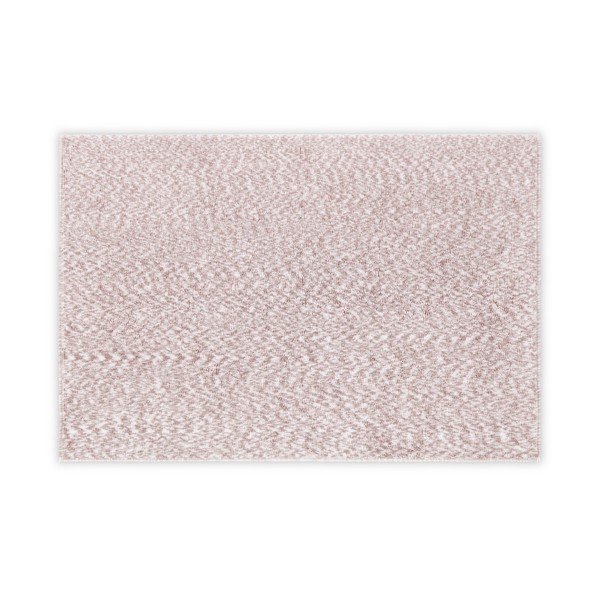 Rozā kokvilnas vannas paklājiņš Foutastic Grade, 60 x 90 cm-image-1
