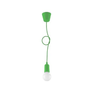 Zaļa piekaramā lampa 9x9 cm Rene – Nice Lamps