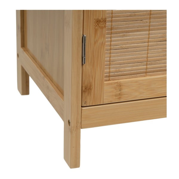 Dabīga toņa bambusa skapītis zem izlietnes 63x60 cm – Casa Selección-image-4