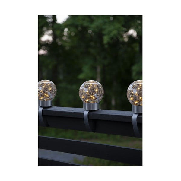 Āra LED lampa ar saules baterijām Star Trading Glory, ø 12 cm-image-1