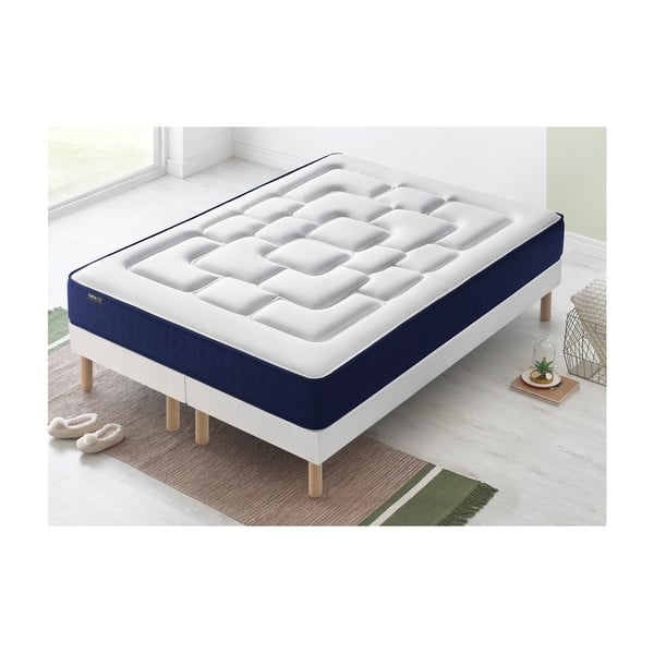 Divguļamā gulta ar matraci Bobochic Paris Velours, 80 x 200 cm + 80 x 200 cm