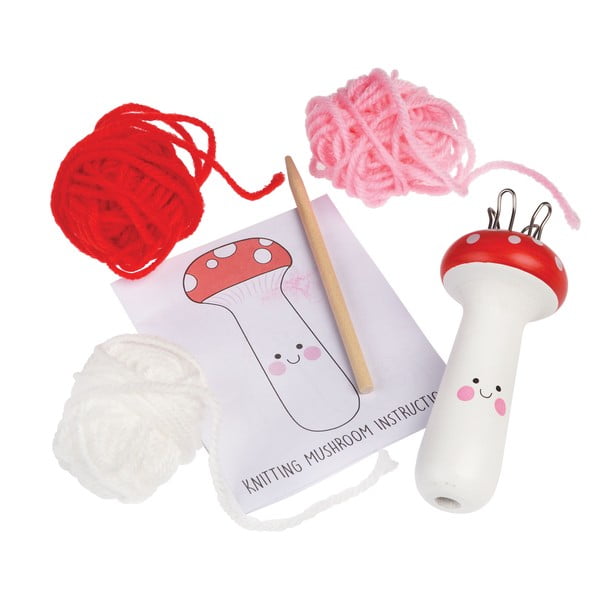 Radošais komplekts Knitting Kit Mushroom – Rex London-image-3