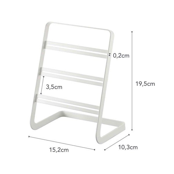 Balts rotaslietu stends YAMAZAKI Branch-image-3