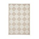Balts/bēšs mazgājams paklājs 160x230 cm Lyna Beige&White – Think Rugs