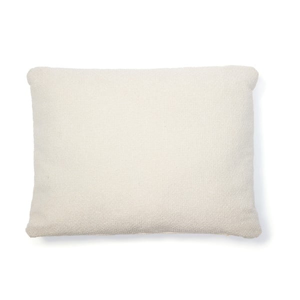 Krēmkrāsas dīvāna spilvens no šenila auduma Martina – Kave Home