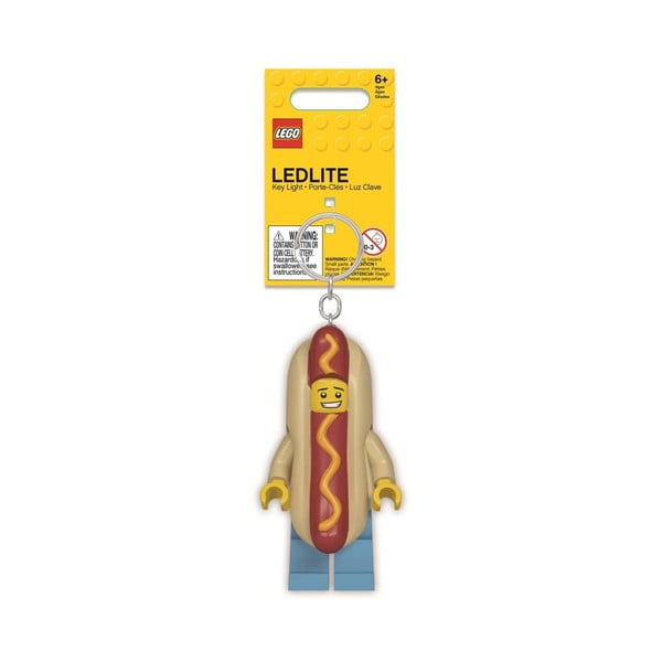 Atslēgu piekariņš ar lukturīti LEGO® Hot Dog-image-1