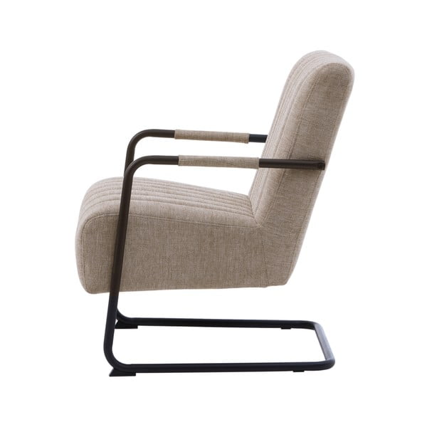 Bēšs atpūtas krēsls Trout – Unique Furniture-image-3