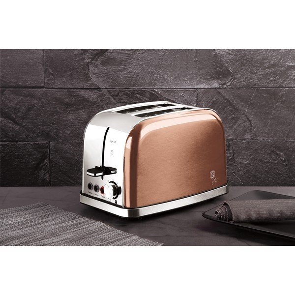 Smilškrāsas tosteris Rosegold Metallic Line – BerlingerHaus-image-1