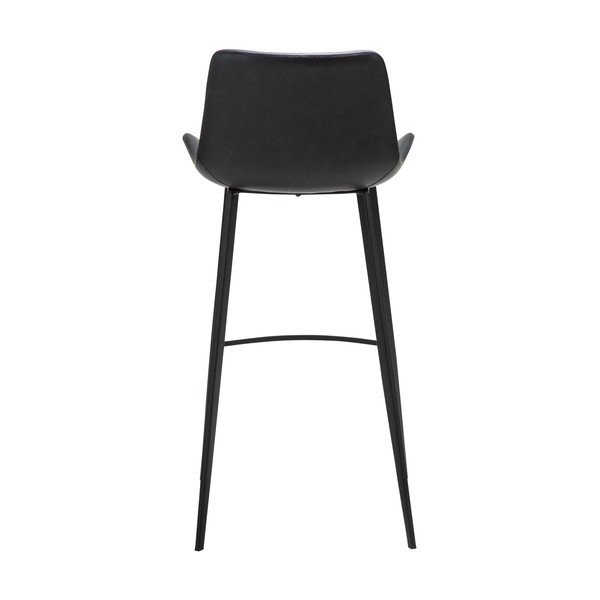 Melns bāra krēsls (sēdekļa augstums 74,5 cm) Hype – DAN-FORM Denmark-image-4