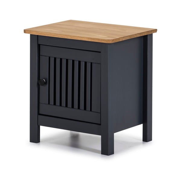 Pelēks koka naktsgaldiņš Marckeric Bruna-image-3