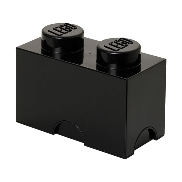 Melna dubultā glabāšanas kaste LEGO®
