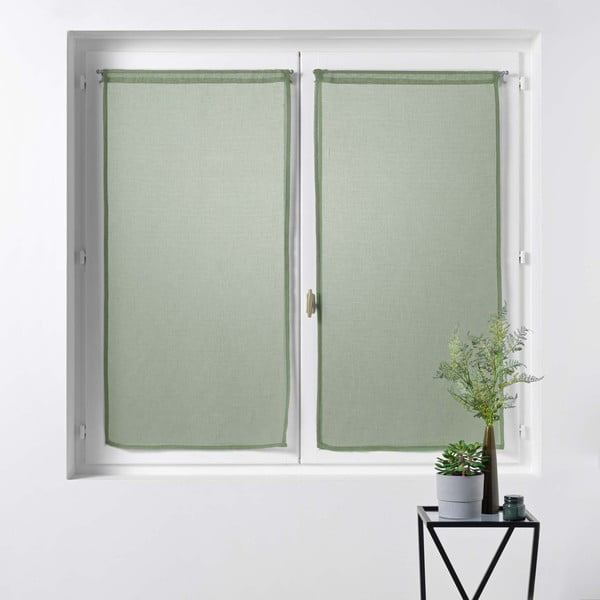 Haki dienas aizkari (2 gab.) 60x90 cm Sandra – douceur d'intérieur-image-2