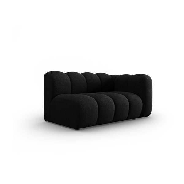 Melns/antracīta pelēks modulārais dīvāns (ar labo stūri) Lupine – Micadoni Home-image-1