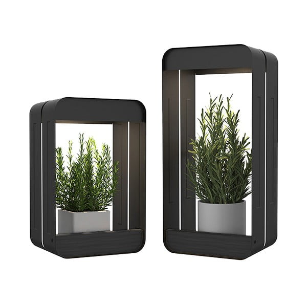 Tērauda puķu podu statīvi (2 gab.) (augstums 34,5 cm) Aria – Garden Pleasure