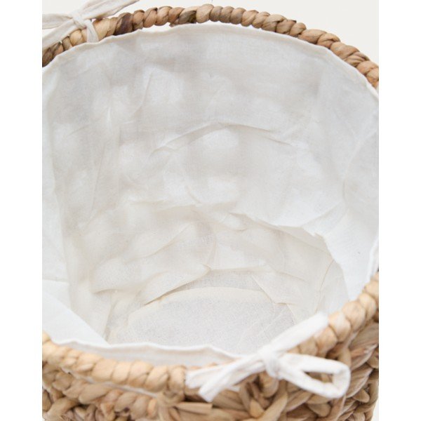 Uzglabāšanas grozi (2 gab.) no ūdens hiacintes ø 38x38 cm Dilam – Kave Home-image-4