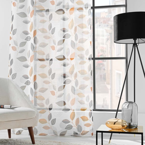 Balts dienas aizkars 140x280 cm Vahine – douceur d'intérieur-image-3