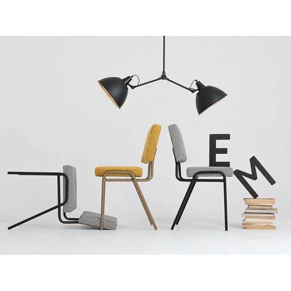 Balts/melns ēdamistabas krēsls Simple – CustomForm-image-4