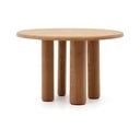 Apaļš ēdamgalds ar oškoka imitāciju ø 120 cm Mailen – Kave Home