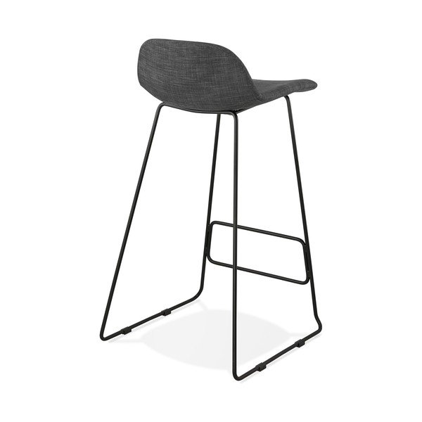 Tumši pelēks bāra krēsls Kokoon Vancouver, sēdekļa augstums 76 cm-image-3