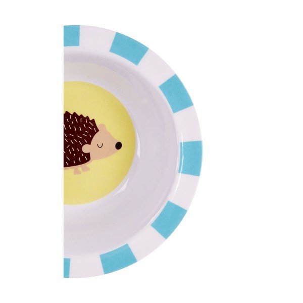 3-daļu bērnu pusdienu komplekts ar eža motīvu Premier Housewares-image-1