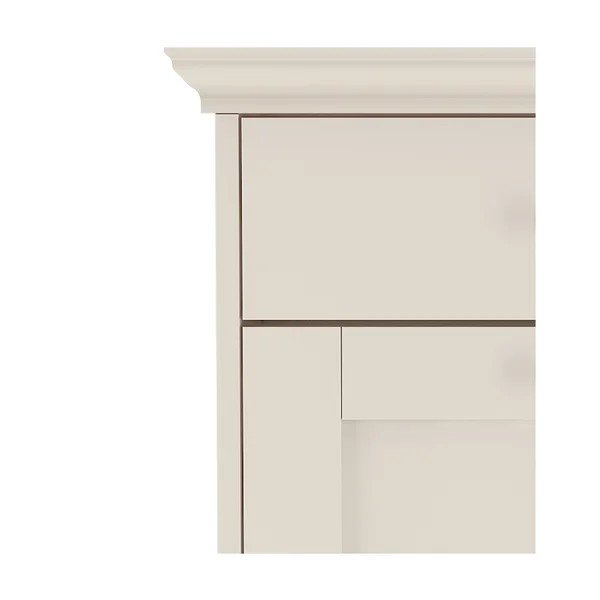 Bēšs matēts atverams apavu plaukts 80x105x30 cm Binz – Støraa-image-4