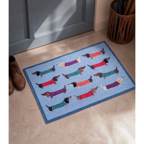 Tekstila kājslauķis 40x60 cm Dachshund – Artsy Doormats-image-1