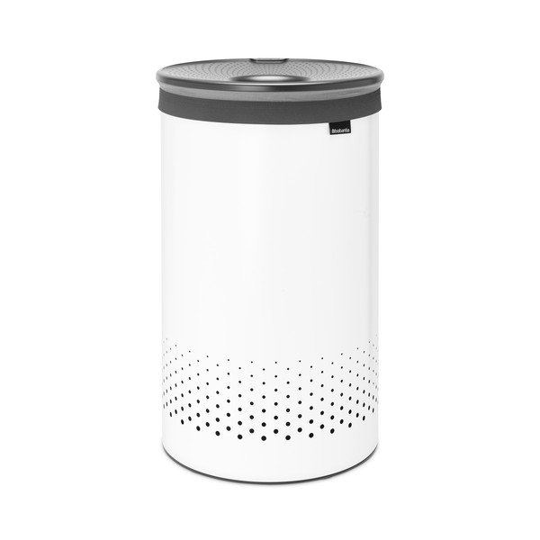 Balts metāla veļas grozs 60 l – Brabantia-image-3