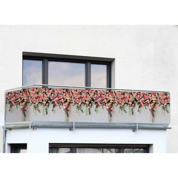 Balkona aizslietnis 500x85 cm Roses – Maximex