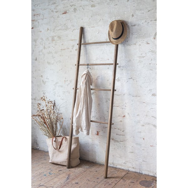 Brūna koka dekoratīvās kāpnes dvieļu žāvēšanai Roots – Mette Ditmer Denmark-image-3