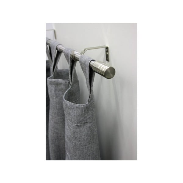 Metāla izvelkamā aizkaru stanga 120–210 cm Válec – Gardinia-image-1