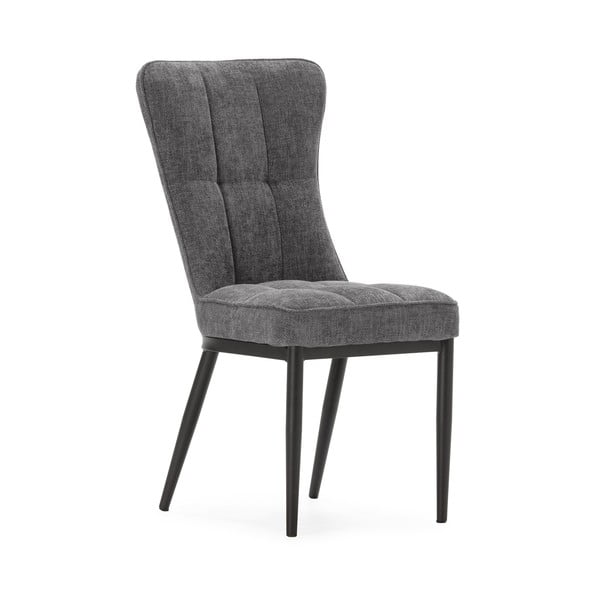 Pelēki pusdienu krēsli (2 gab.) Damon – Marckeric